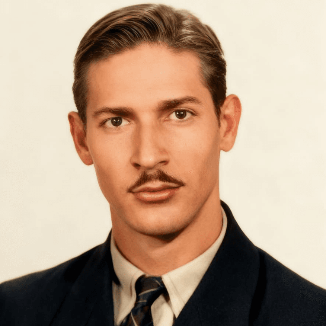 Portrait of Ítalo Luis Pablo De Angelis, 1917–1992.